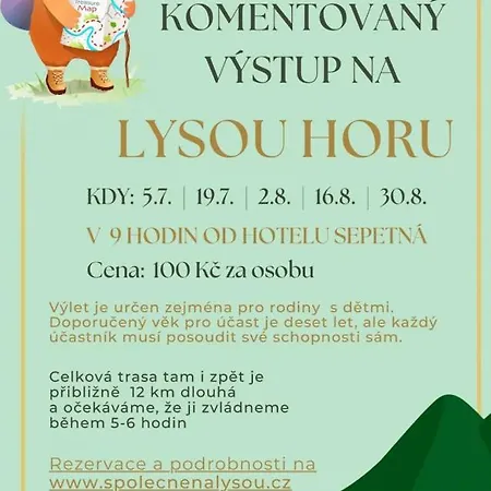 Chatka Pod Lysou Ostravice Esterno foto